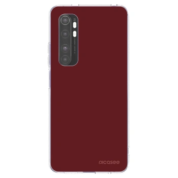 Picasee silikonový průhledný obal pro Xiaomi Mi Note 10 Lite - Red Bliss