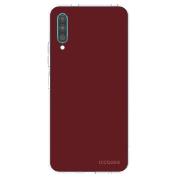 Picasee silikonový průhledný obal pro Samsung Galaxy A30s A307F - Red Bliss