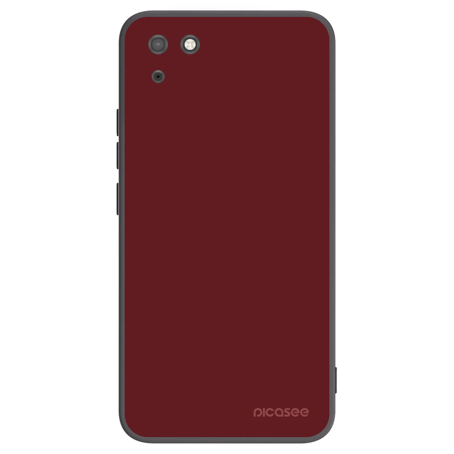 Picasee silikonový černý obal pro Huawei Y5P - Red Bliss