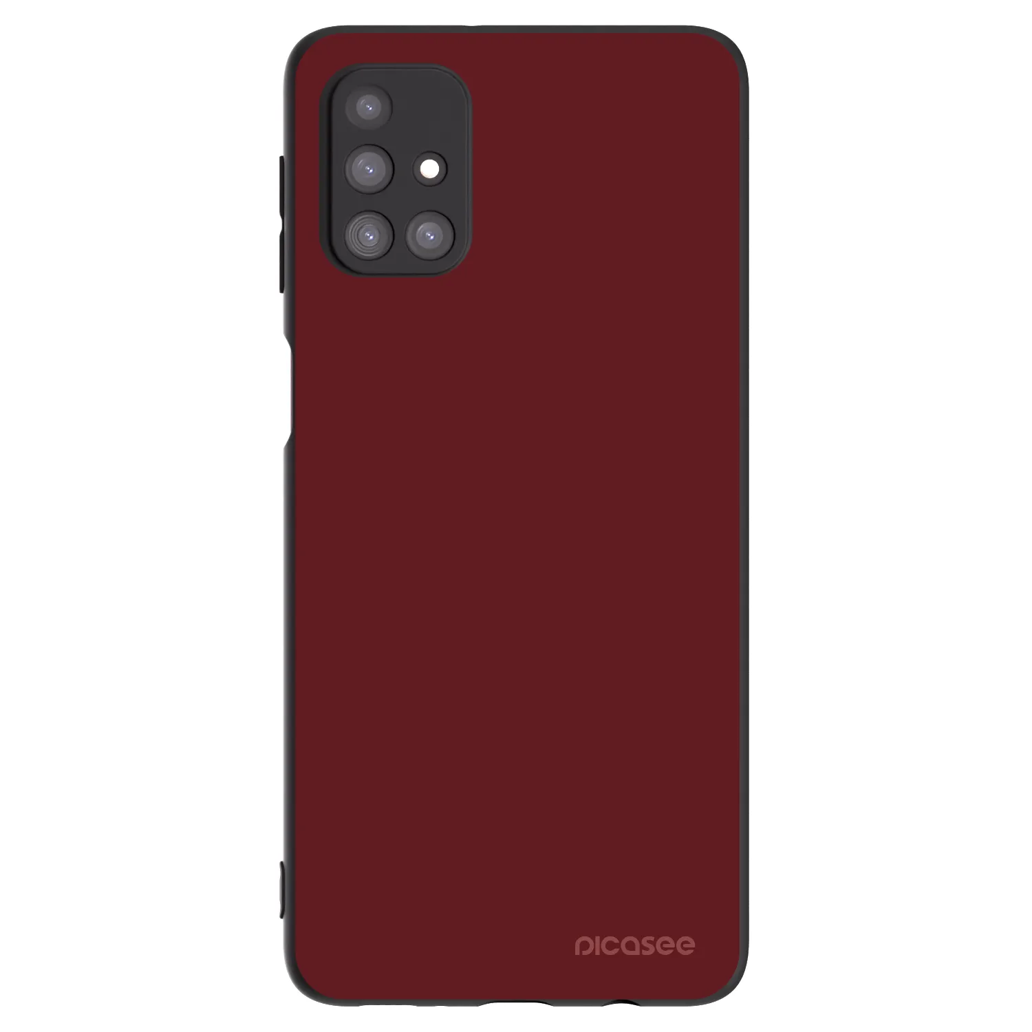 Picasee silikonový černý obal pro Samsung Galaxy M31s - Red Bliss