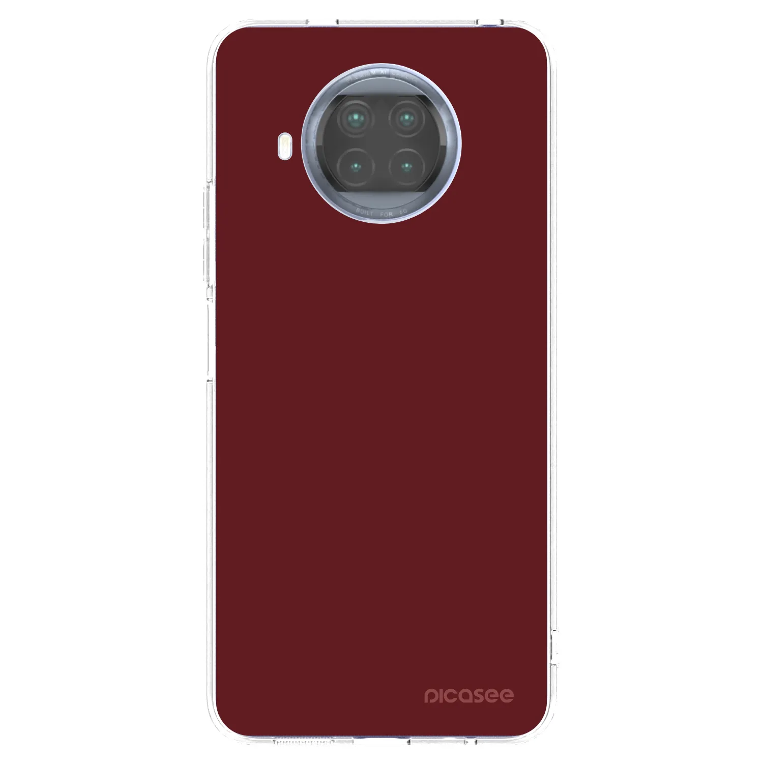 Picasee silikonový průhledný obal pro Xiaomi Mi 10T Lite - Red Bliss