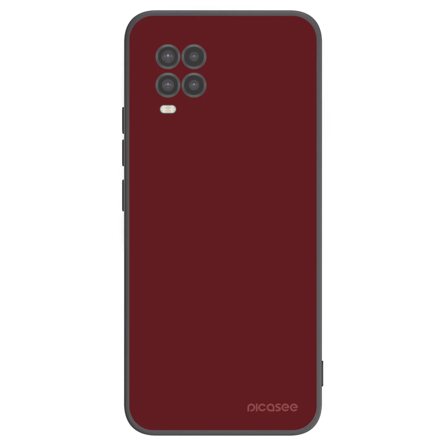 Picasee silikonový černý obal pro Xiaomi Mi 10 Lite - Red Bliss