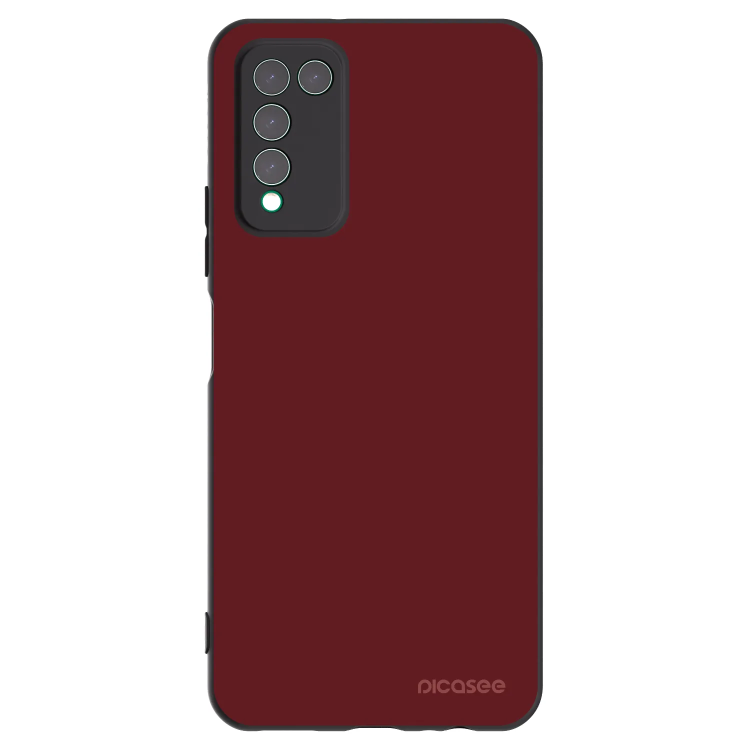 Picasee silikonový černý obal pro Honor 10X Lite - Red Bliss