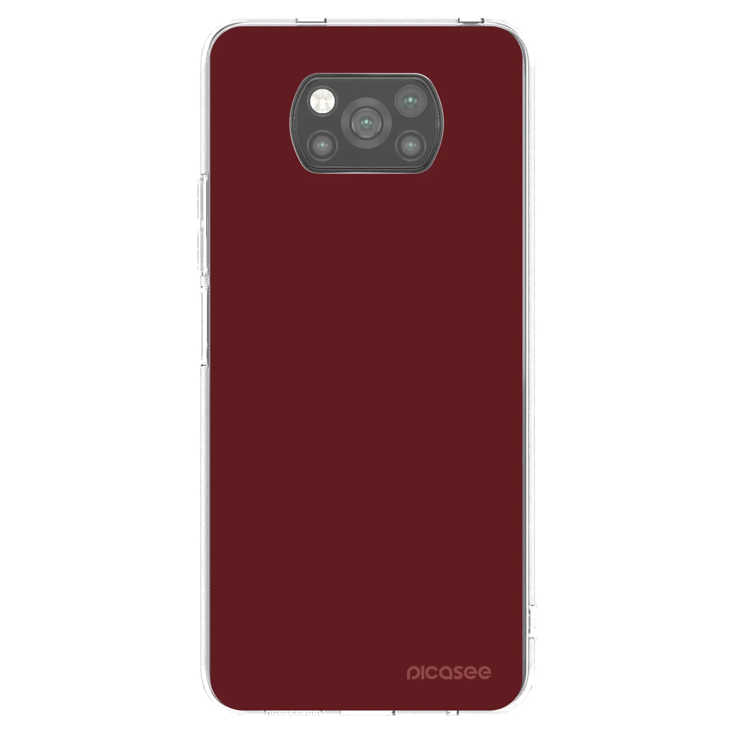 Picasee silikonový černý obal pro Xiaomi Poco X3 Pro - Red Bliss