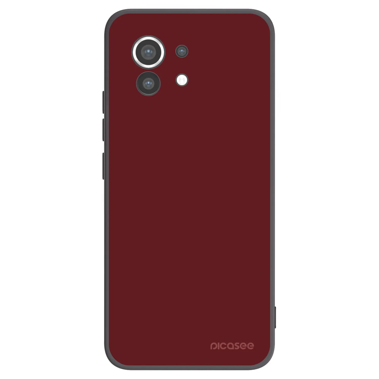 Picasee silikonový černý obal pro Xiaomi Mi 11 - Red Bliss