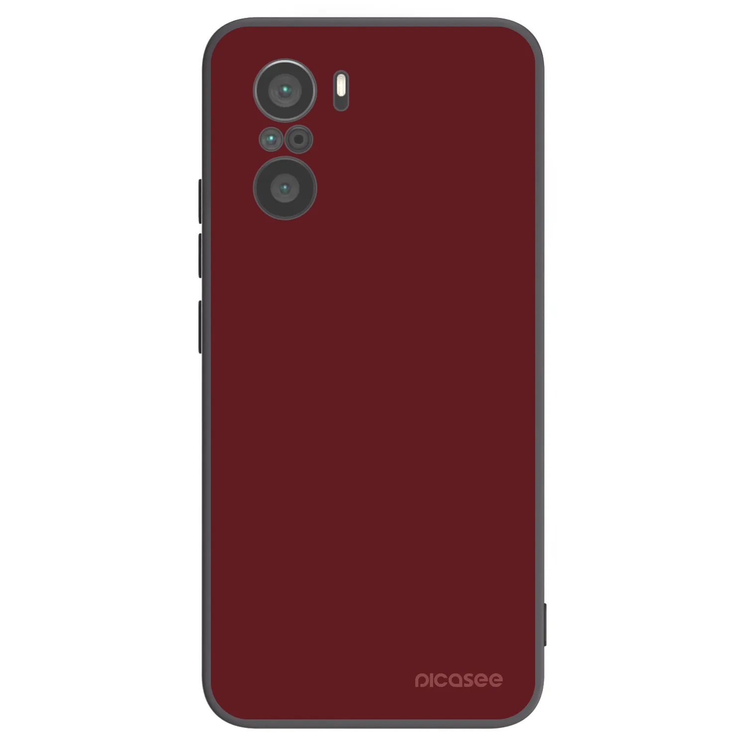 Picasee silikonový černý obal pro Xiaomi Poco F3 - Red Bliss