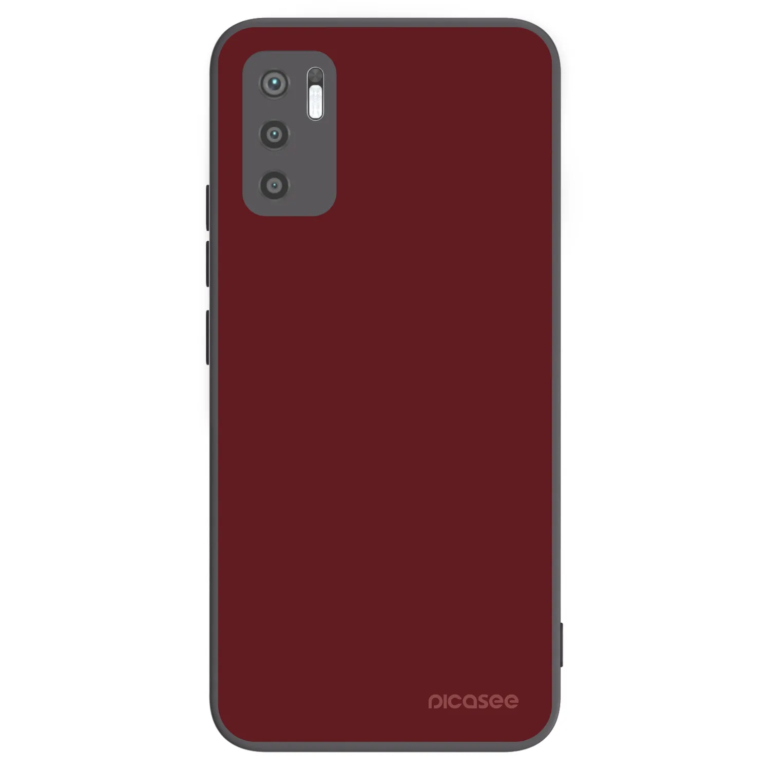 Picasee silikonový černý obal pro Xiaomi Redmi Note 10 5G - Red Bliss