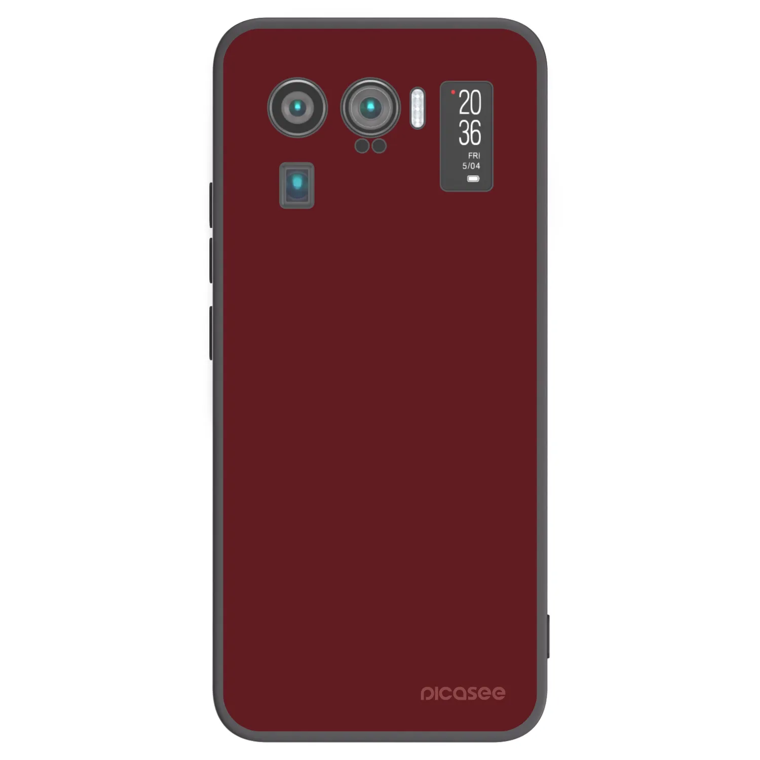 Picasee silikonový černý obal pro Xiaomi Mi 11 Ultra - Red Bliss