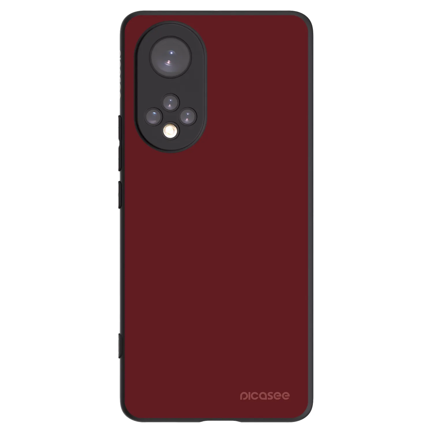 Picasee silikonový černý obal pro Honor 50 5G - Red Bliss