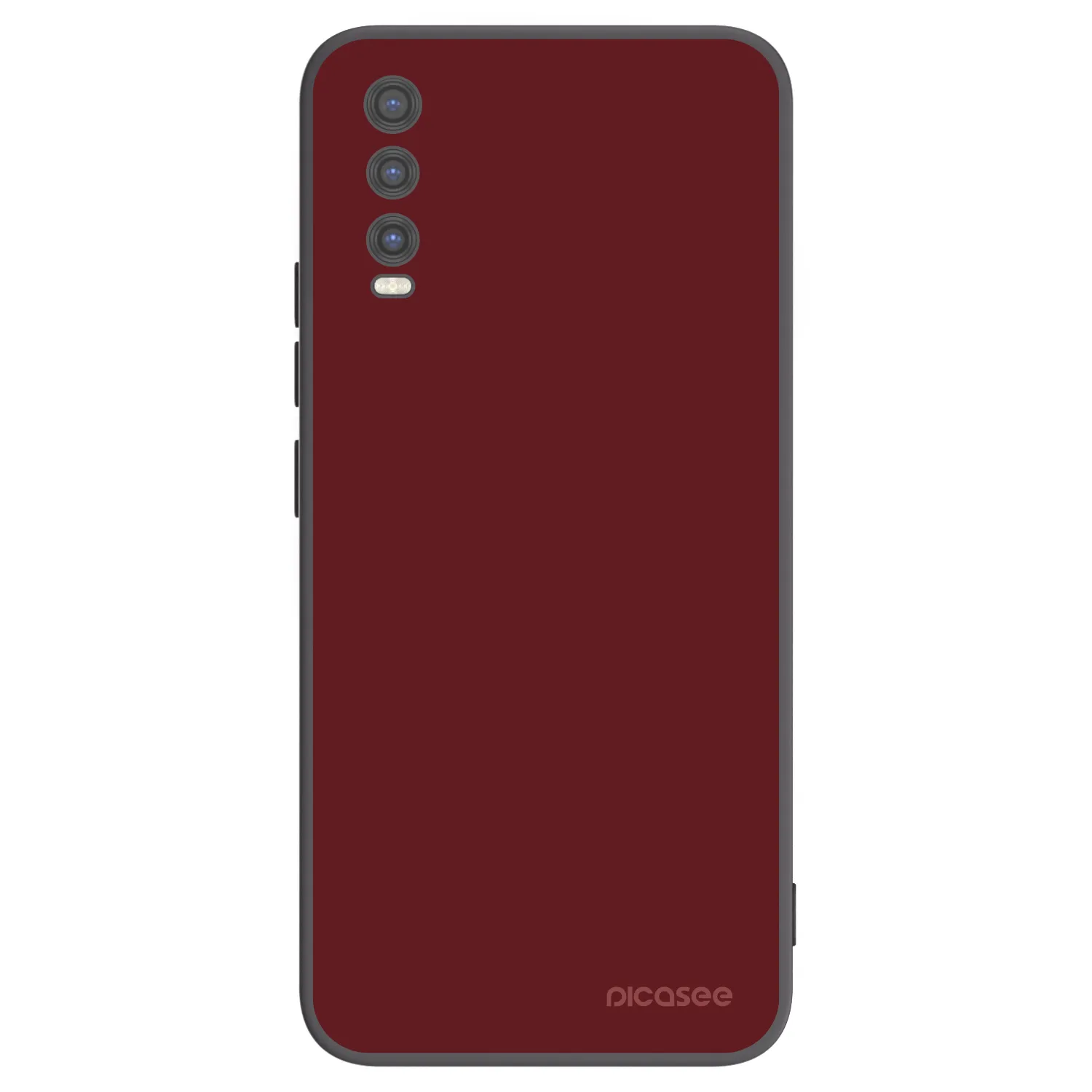 Picasee silikonový černý obal pro Vivo Y20s - Red Bliss