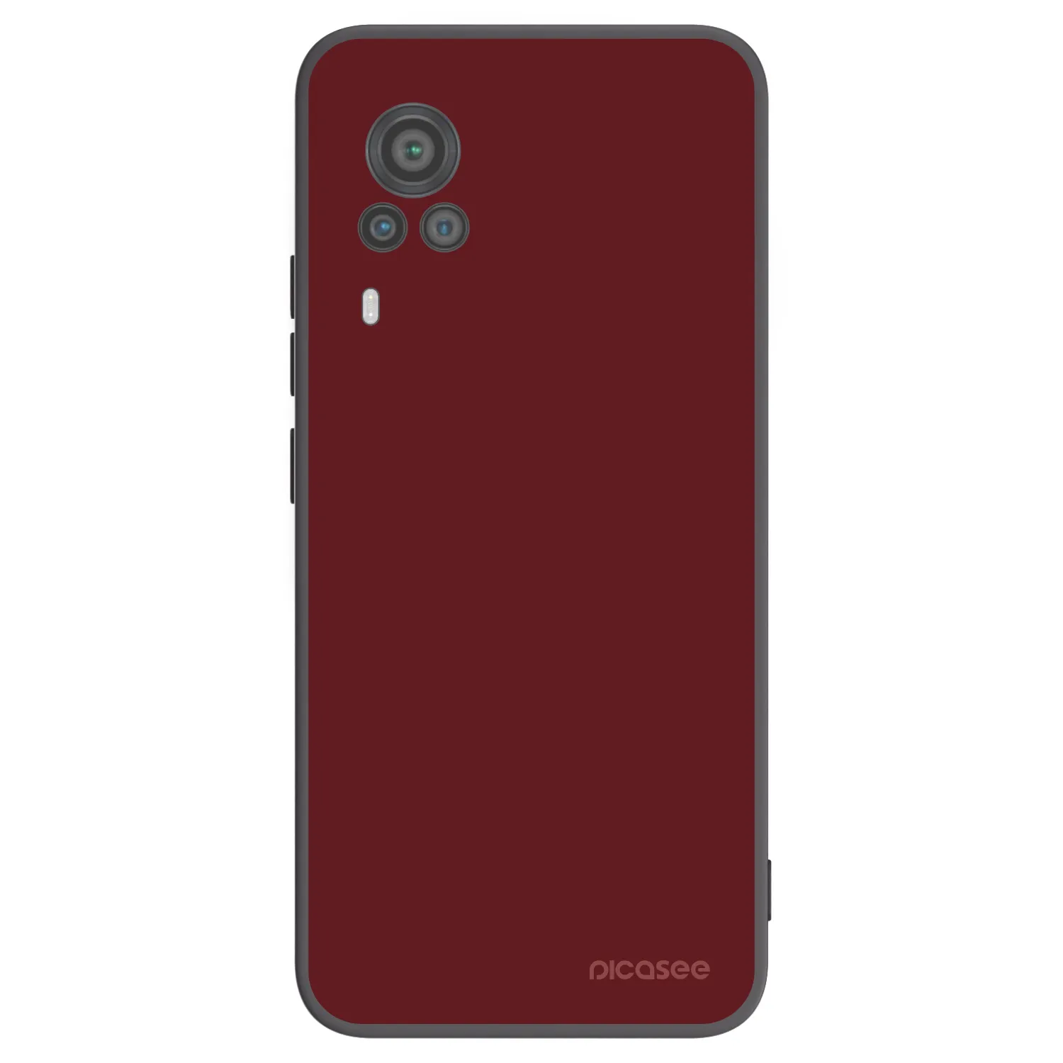 Picasee silikonový černý obal pro Vivo X60 Pro 5G - Red Bliss
