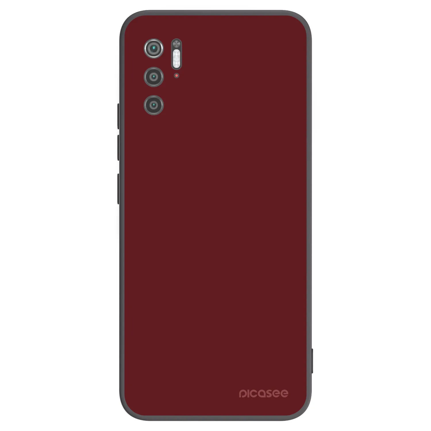 Picasee silikonový černý obal pro Xiaomi Poco M3 Pro 5G - Red Bliss