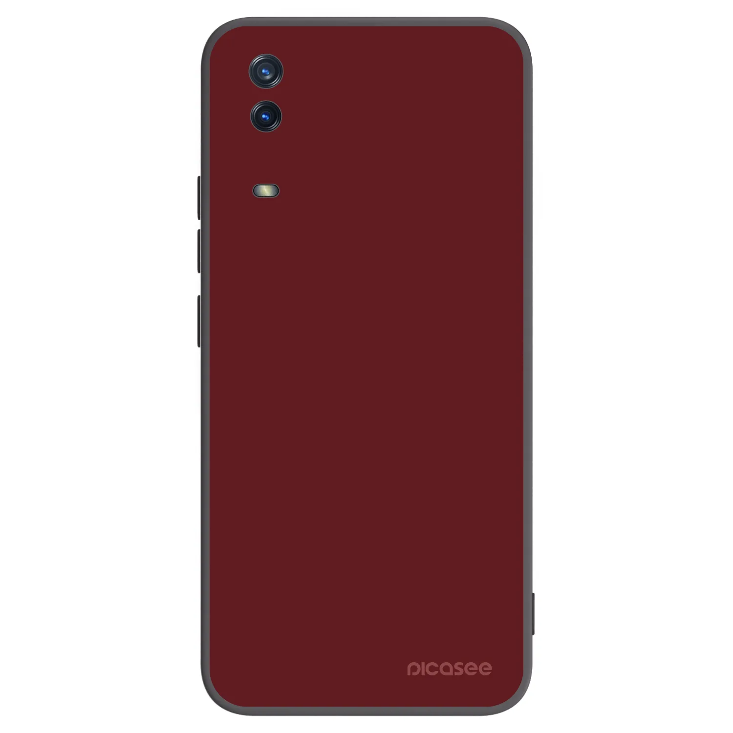 Picasee silikonový černý obal pro Vivo Y11s - Red Bliss