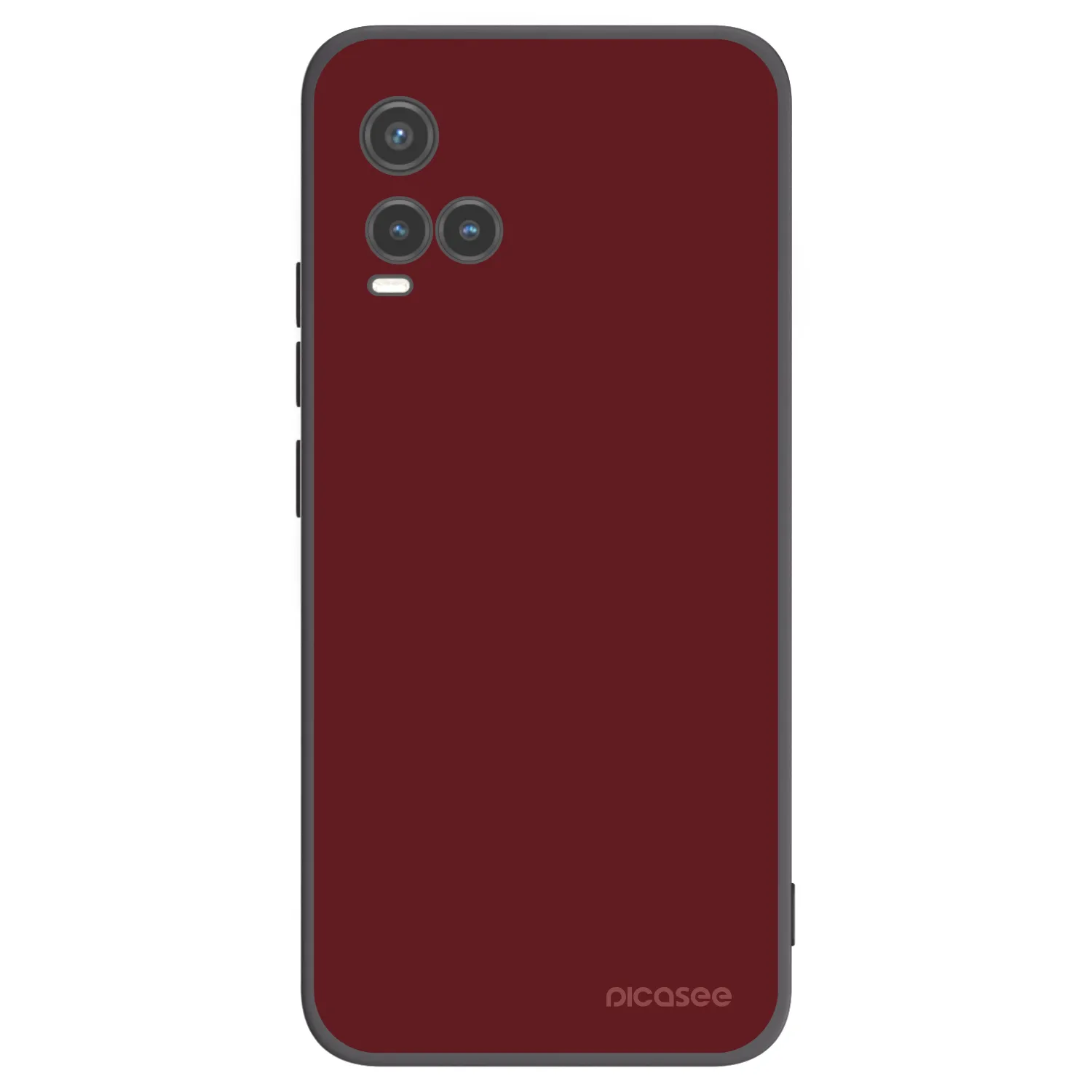 Picasee silikonový černý obal pro Vivo Y33s - Red Bliss