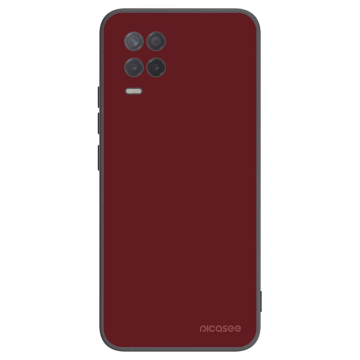 Picasee silikonový černý obal pro Realme 8 5G - Red Bliss