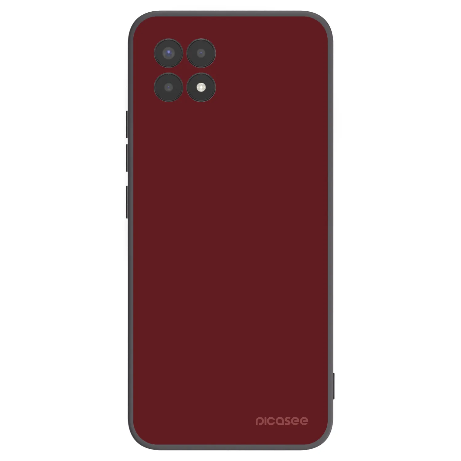 Picasee silikonový černý obal pro Realme 8i - Red Bliss
