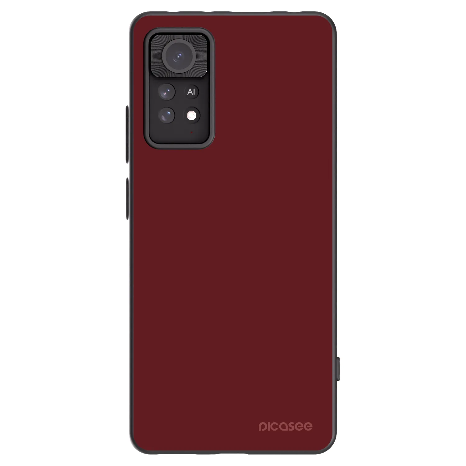 Picasee silikonový černý obal pro Xiaomi Redmi Note 11 Pro - Red Bliss