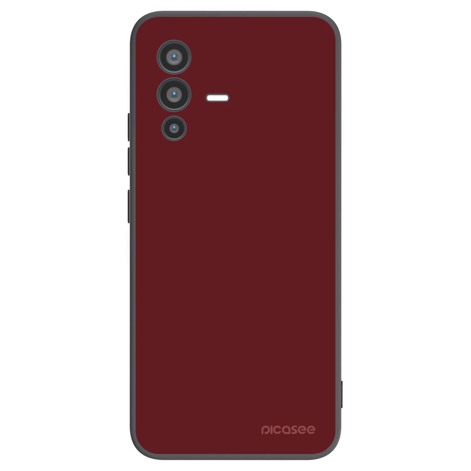 Picasee silikonový černý obal pro Vivo V23 5G - Red Bliss