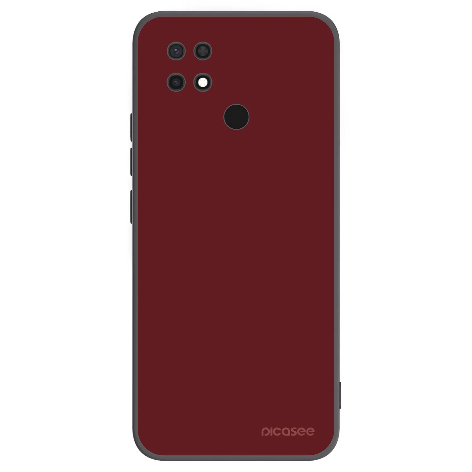 Picasee silikonový černý obal pro Xiaomi Redmi 10C - Red Bliss