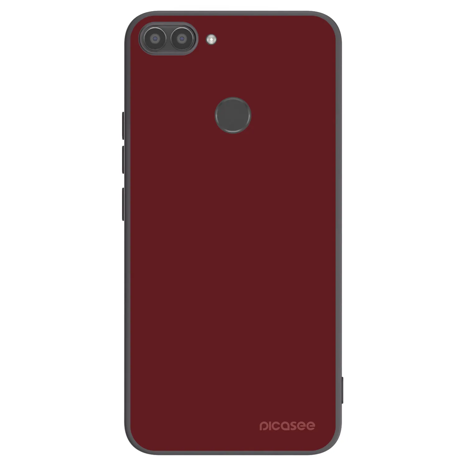 Picasee silikonový černý obal pro Huawei P Smart - Red Bliss