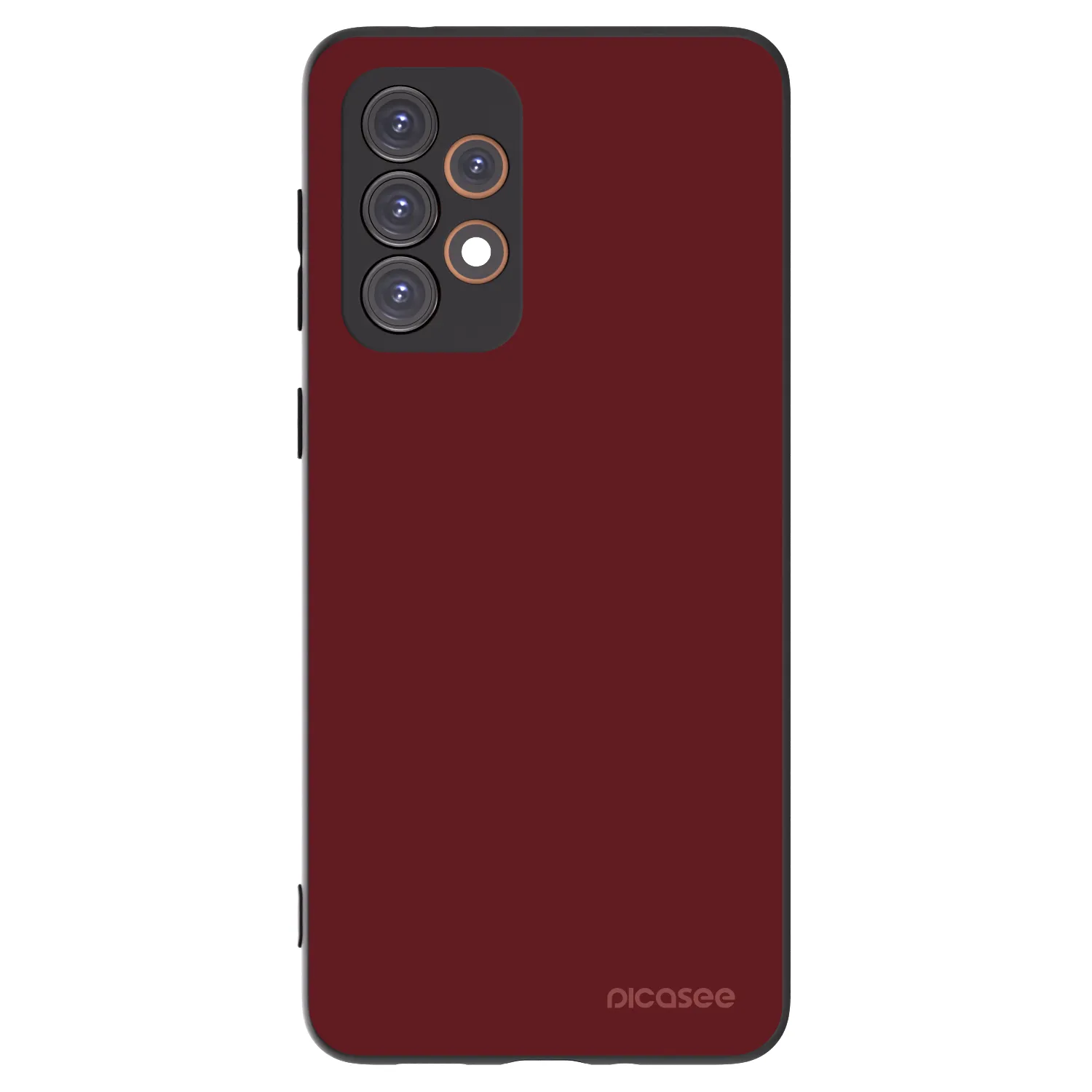 Picasee silikonový černý obal pro Samsung Galaxy A33 5G A336 - Red Bliss