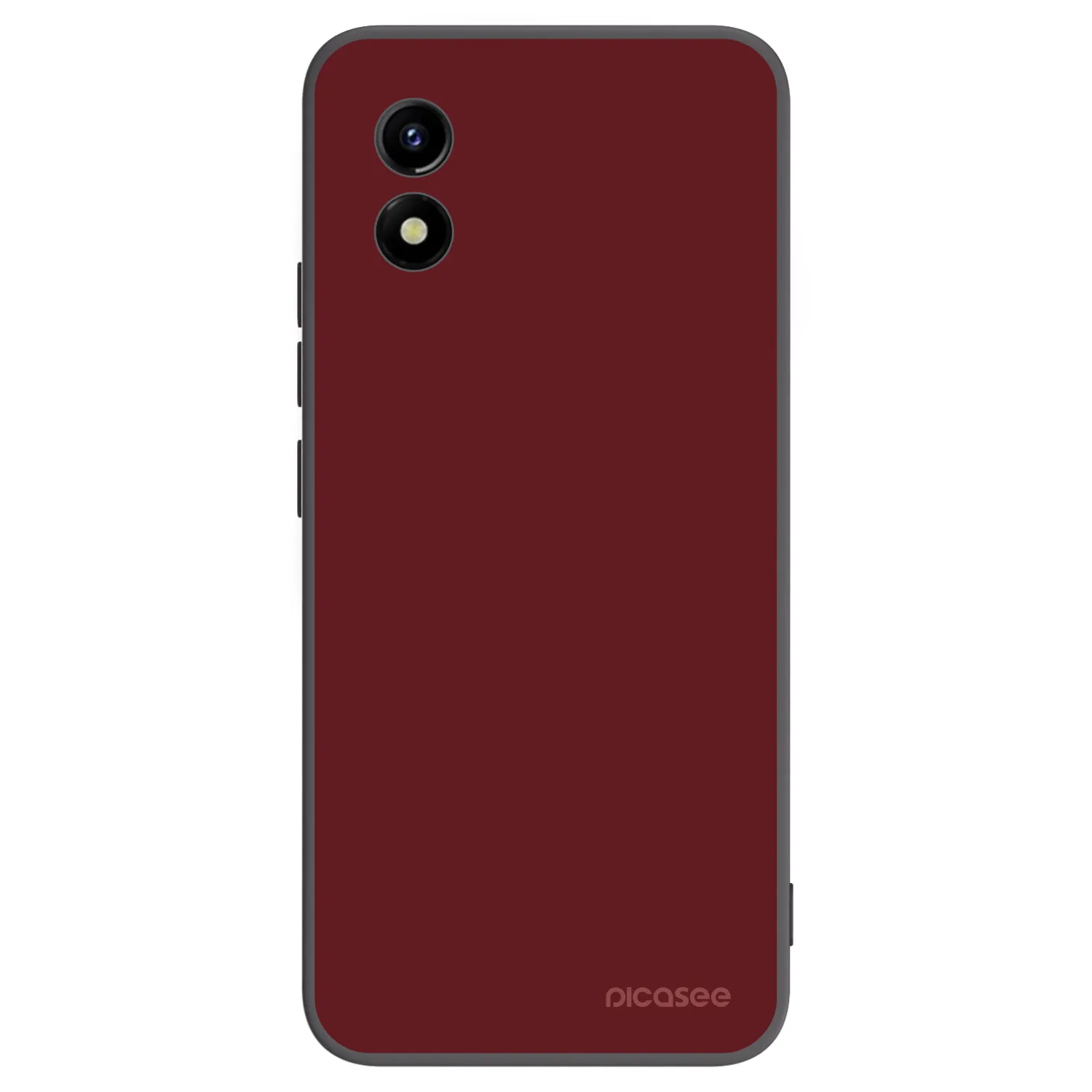 Picasee silikonový černý obal pro Vivo Y01 - Red Bliss