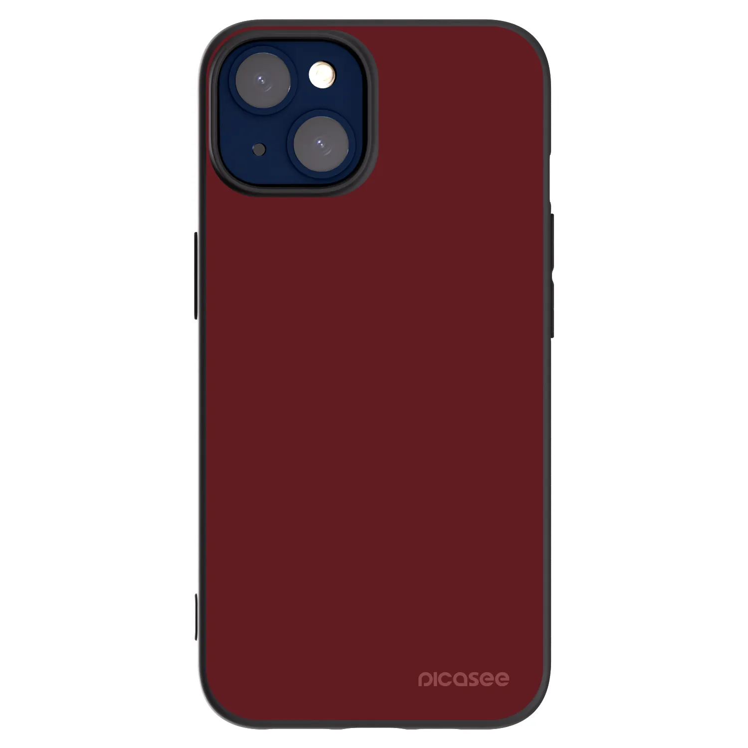 Picasee silikonový černý obal pro Apple iPhone 14 - Red Bliss