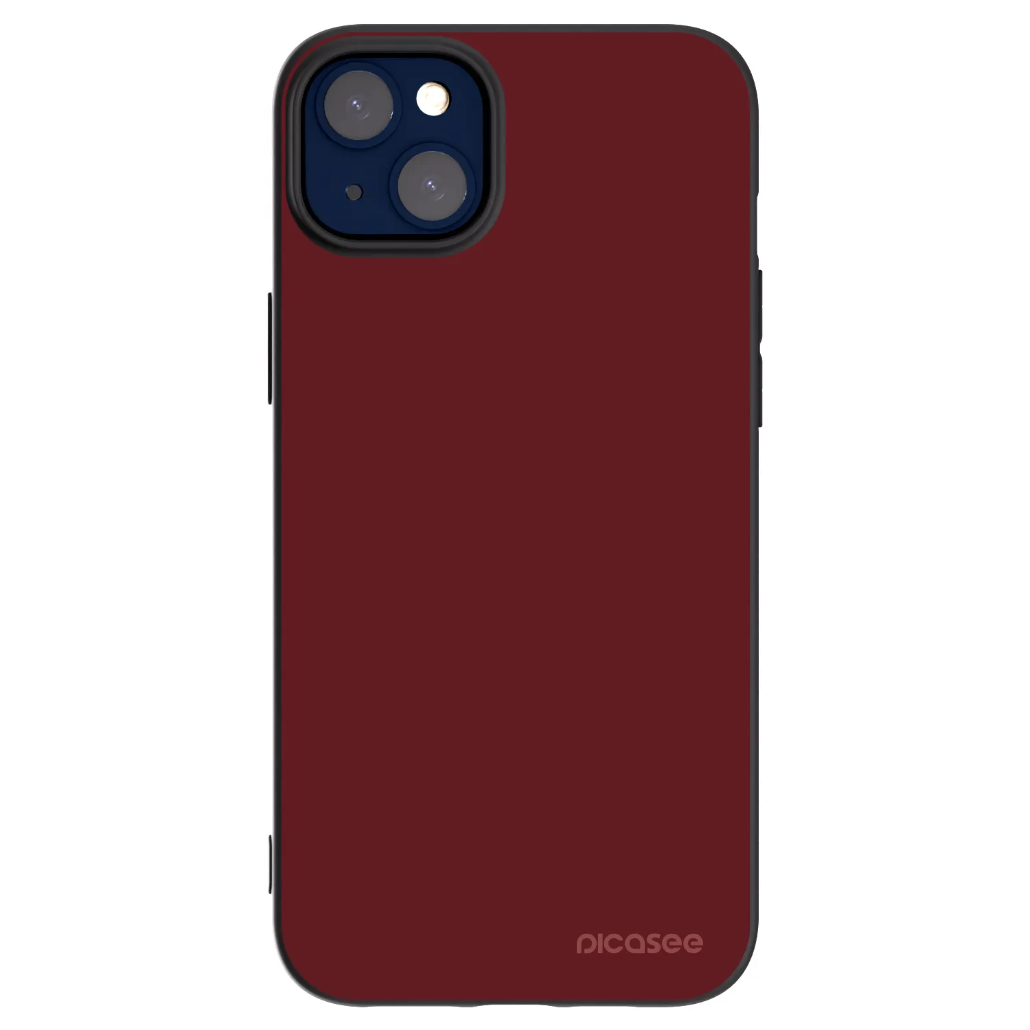 Picasee silikonový černý obal pro Apple iPhone 14 Plus - Red Bliss