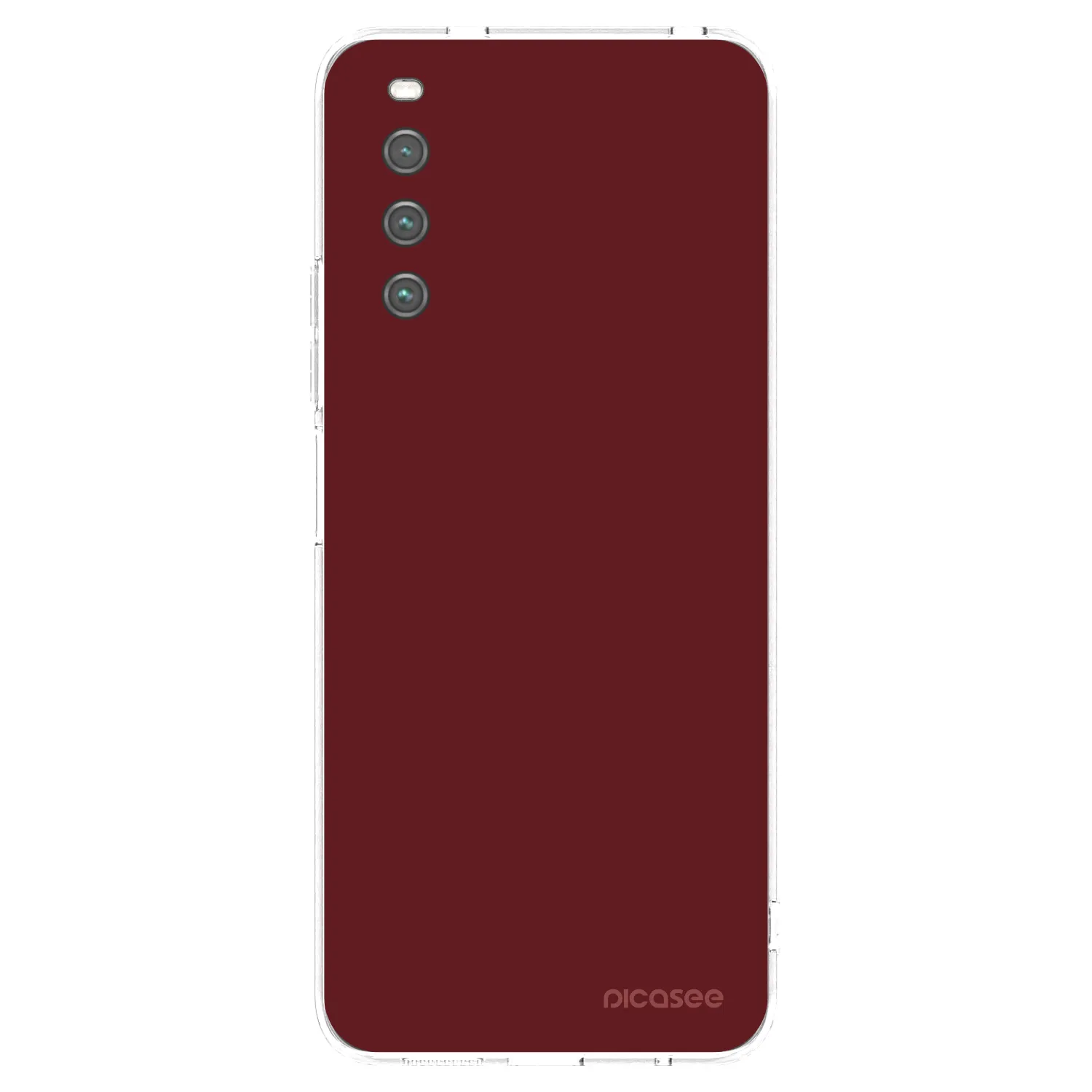 Picasee silikonový průhledný obal pro Sony Xperia 10 IV 5G - Red Bliss