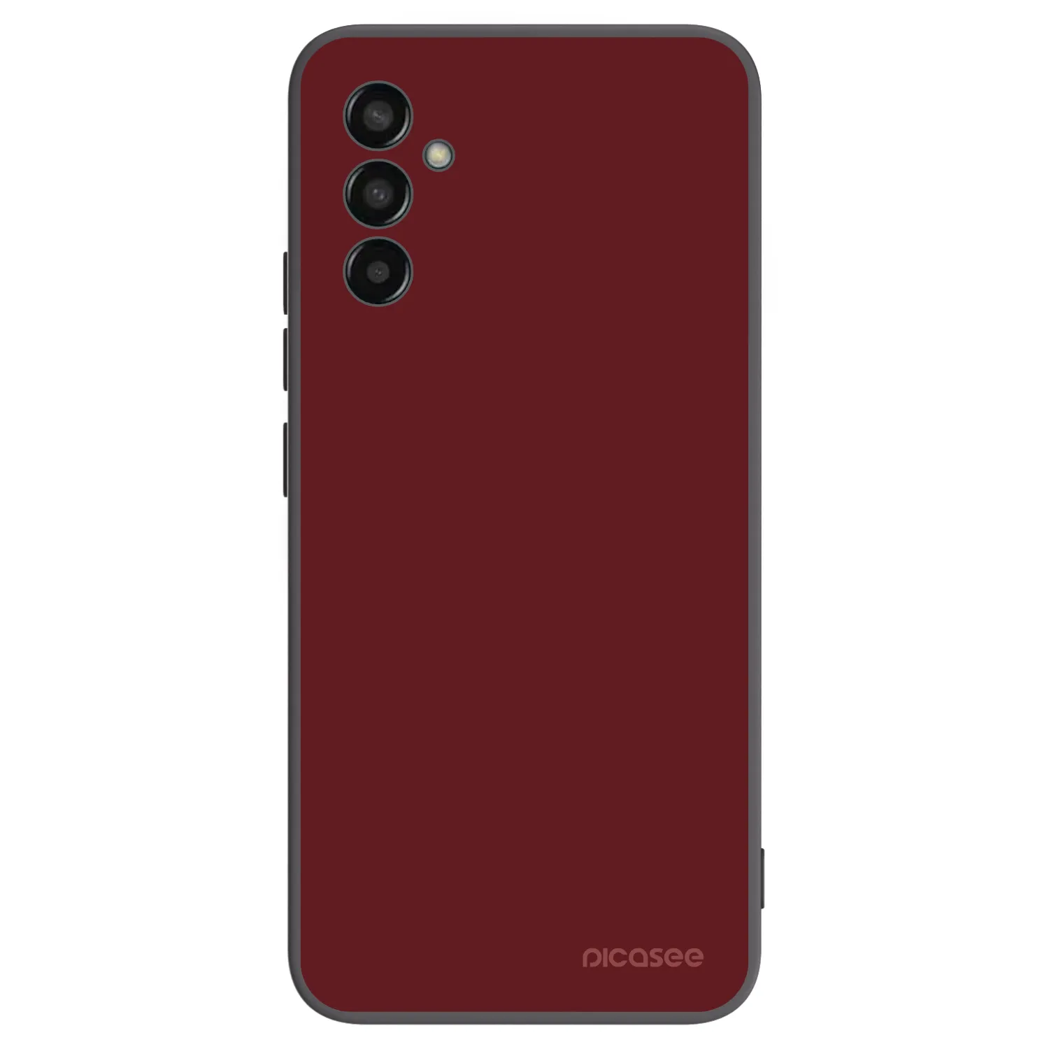 Picasee silikonový černý obal pro Samsung Galaxy M13 M135F - Red Bliss