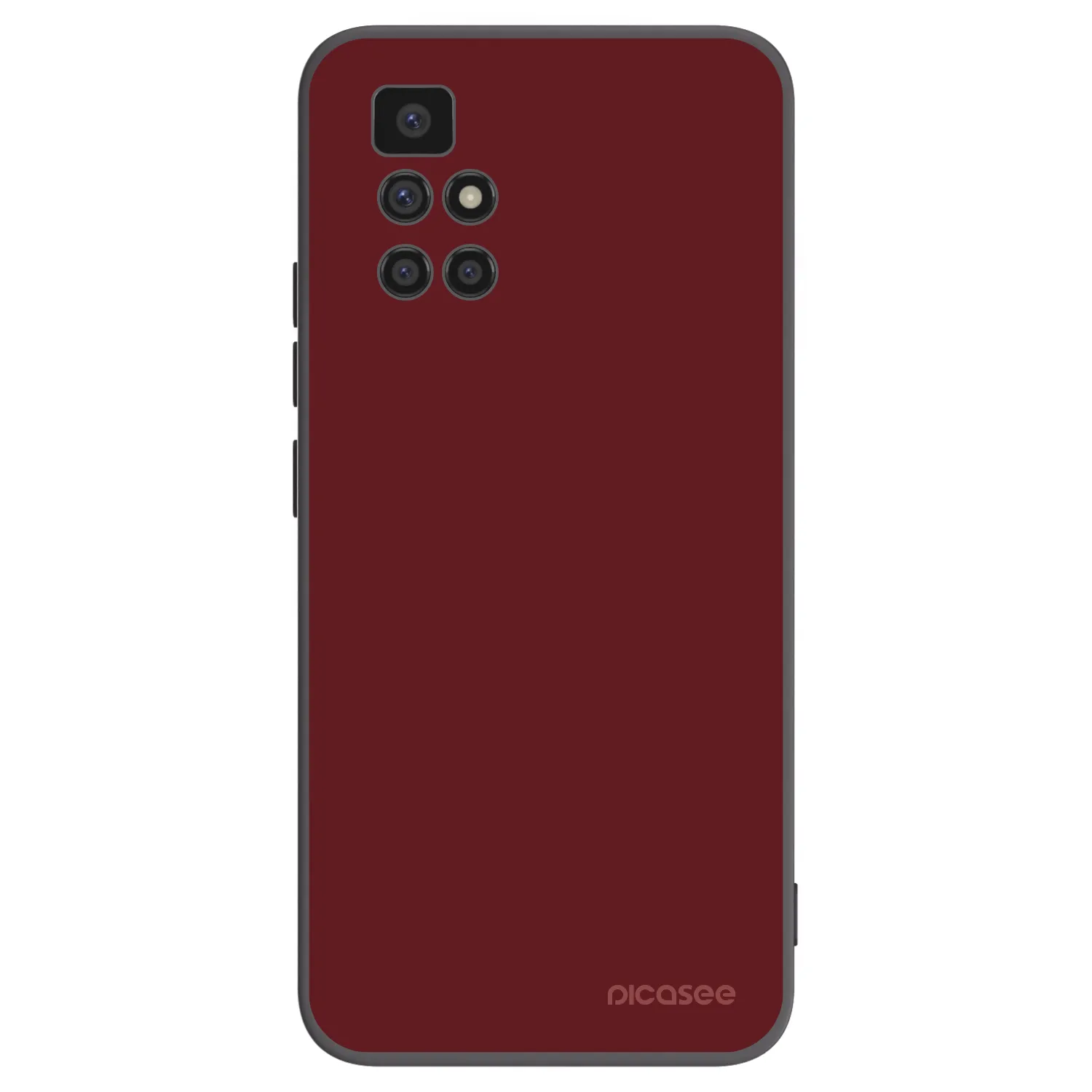 Picasee silikonový černý obal pro Xiaomi Redmi 10 (2022) - Red Bliss