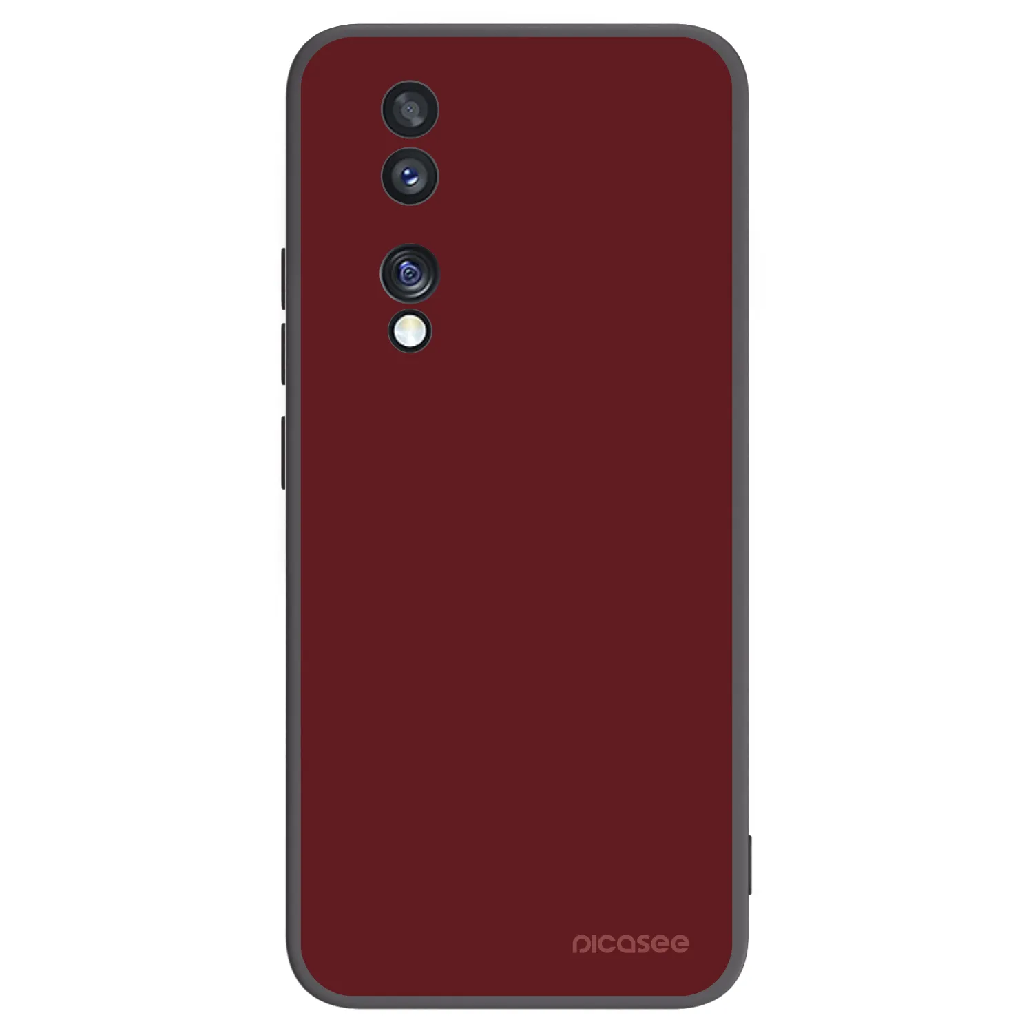 Picasee silikonový černý obal pro Honor 70 - Red Bliss