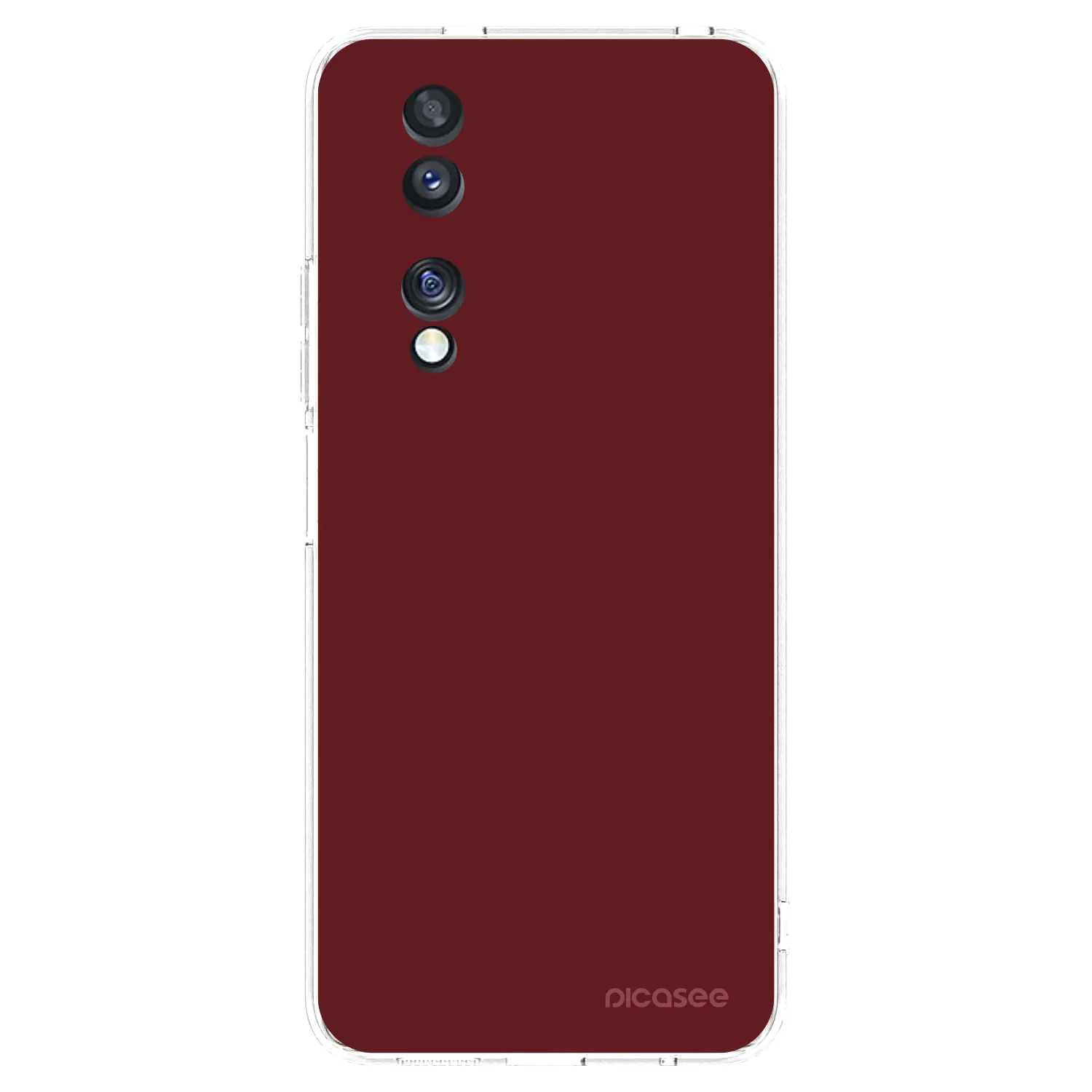 Picasee silikonový průhledný obal pro Honor 70 - Red Bliss