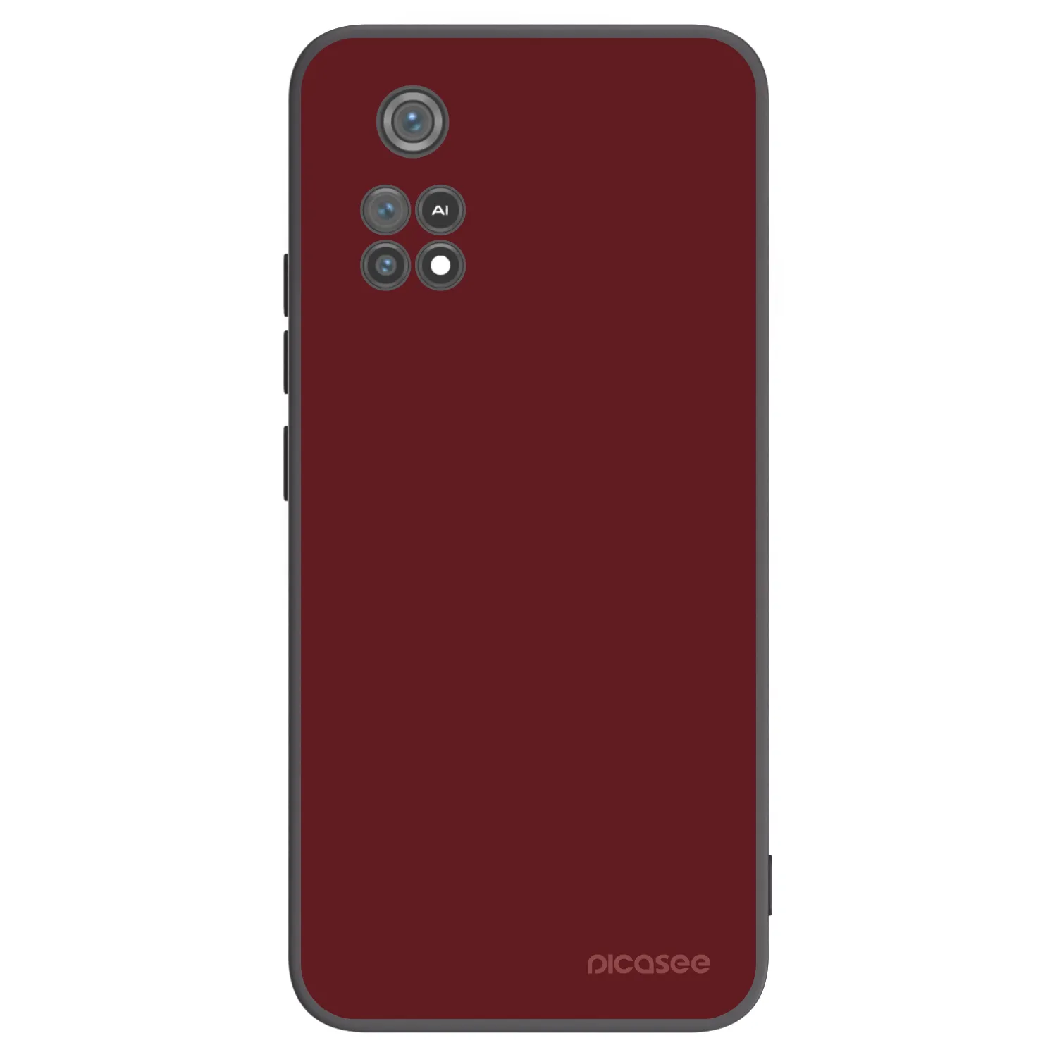 Picasee silikonový černý obal pro Xiaomi Poco M4 Pro - Red Bliss