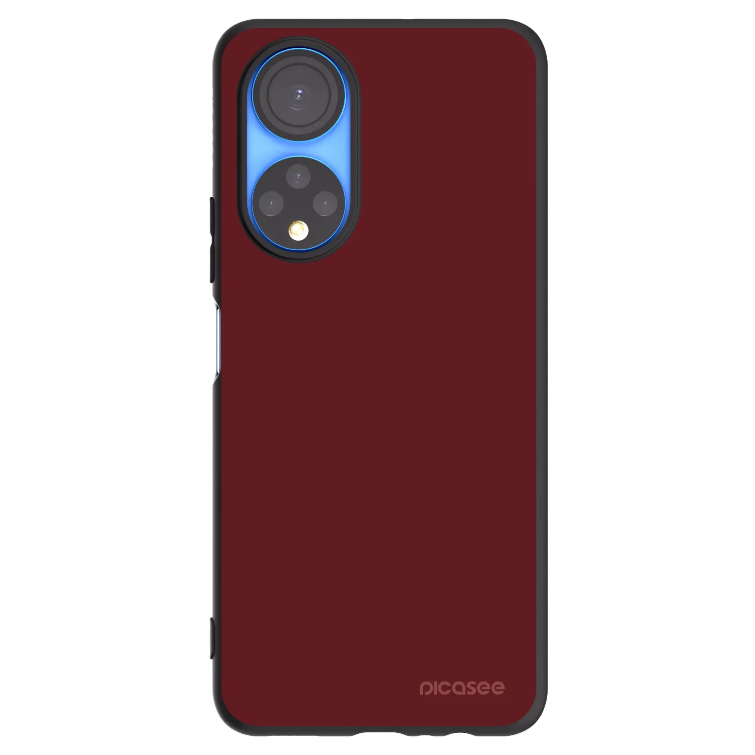 Picasee silikonový černý obal pro Honor X7 - Red Bliss