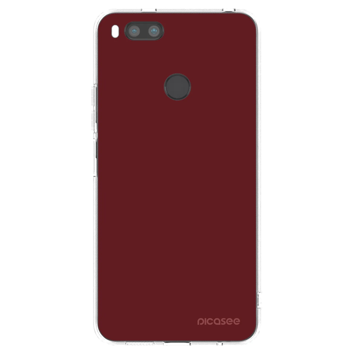 Picasee silikonový průhledný obal pro Xiaomi Redmi A1 - Red Bliss