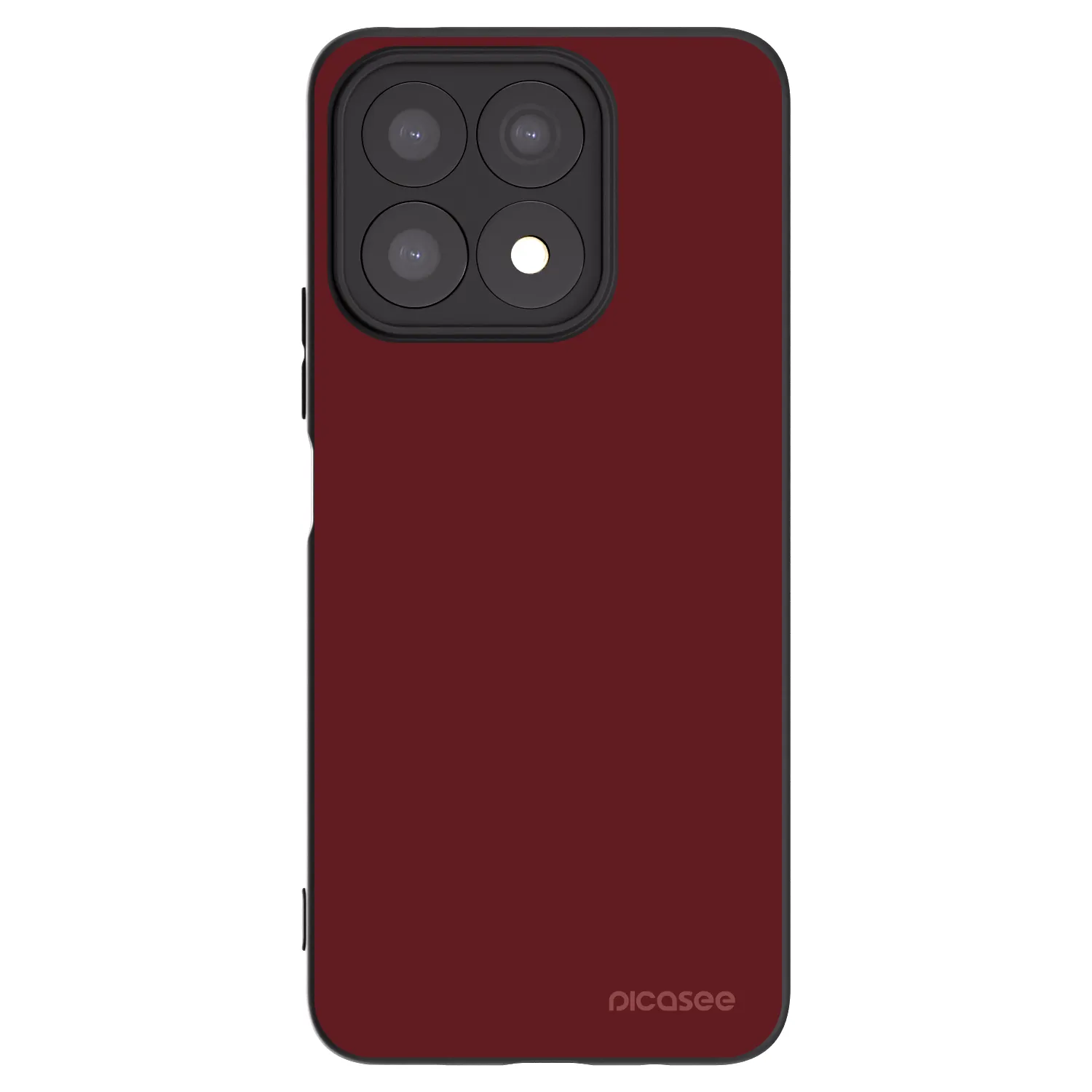 Picasee silikonový černý obal pro Honor X8a - Red Bliss