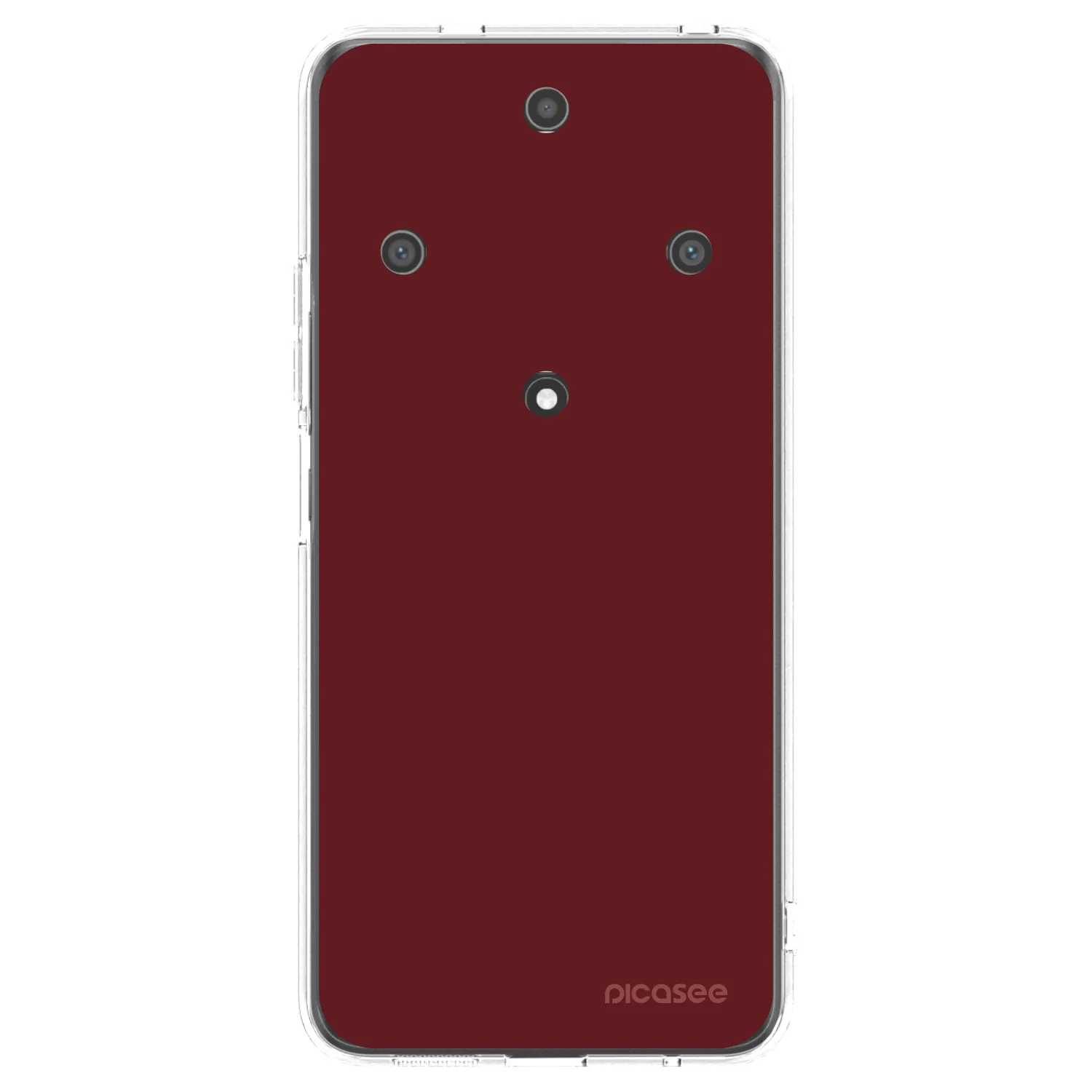 Picasee silikonový průhledný obal pro Honor Magic5 Lite 5G - Red Bliss
