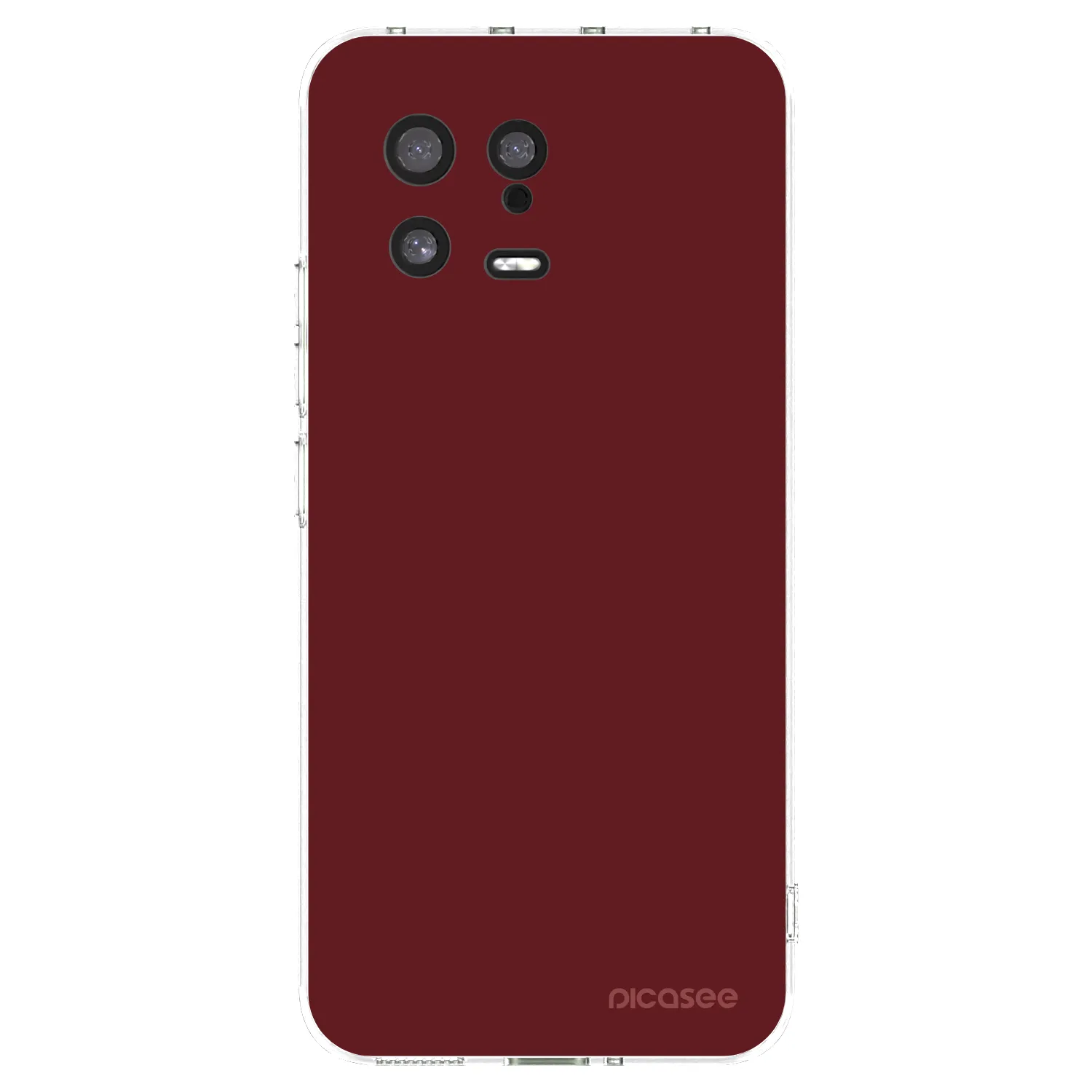Picasee silikonový průhledný obal pro Xiaomi 13 - Red Bliss