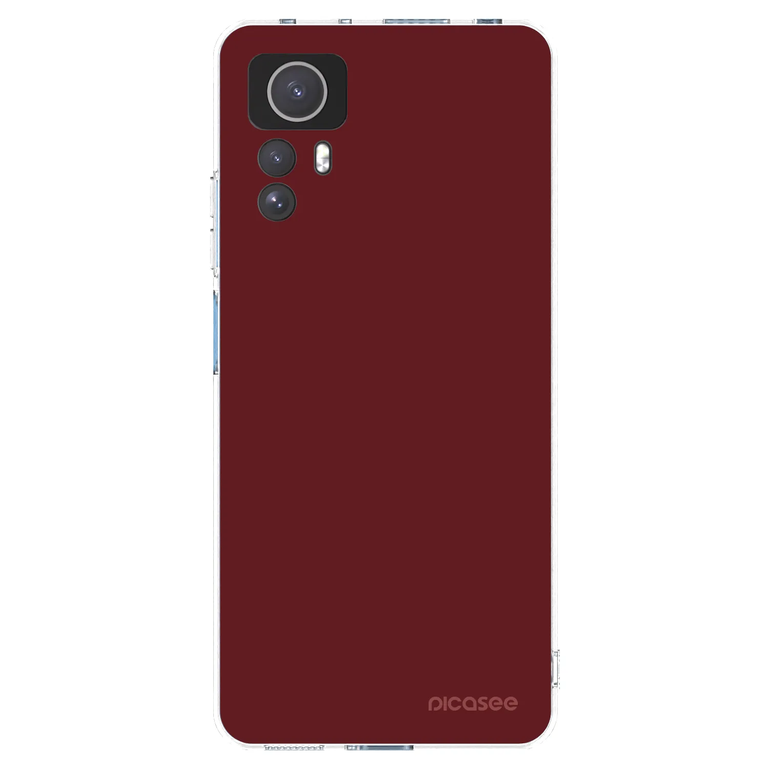 Picasee silikonový průhledný obal pro Xiaomi Redmi Note 12S - Red Bliss