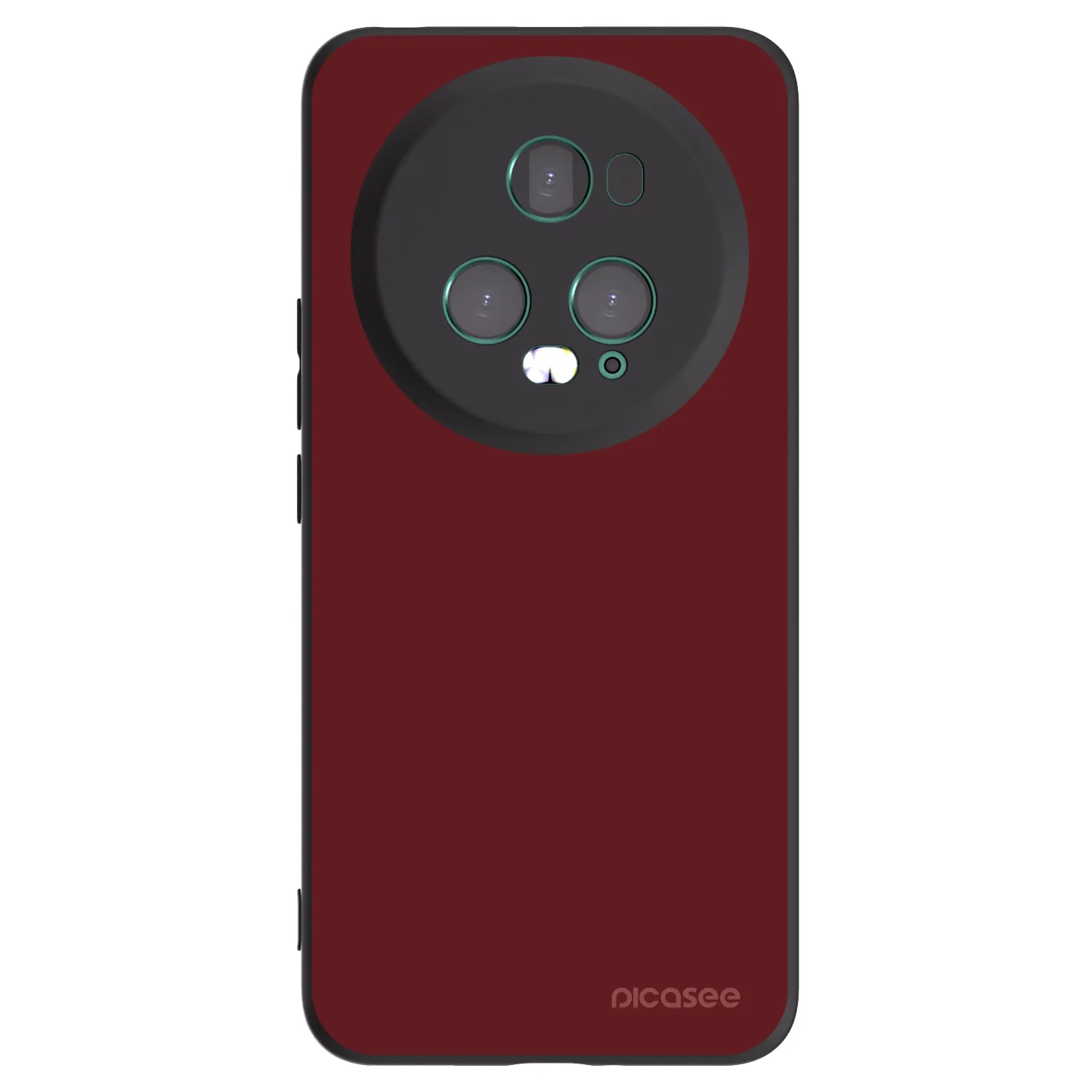 Picasee silikonový černý obal pro Honor Magic5 Pro - Red Bliss