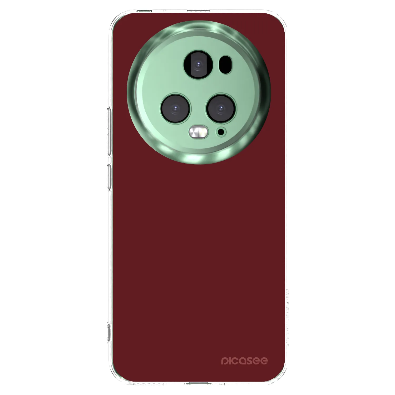 Picasee silikonový průhledný obal pro Honor Magic5 Pro - Red Bliss