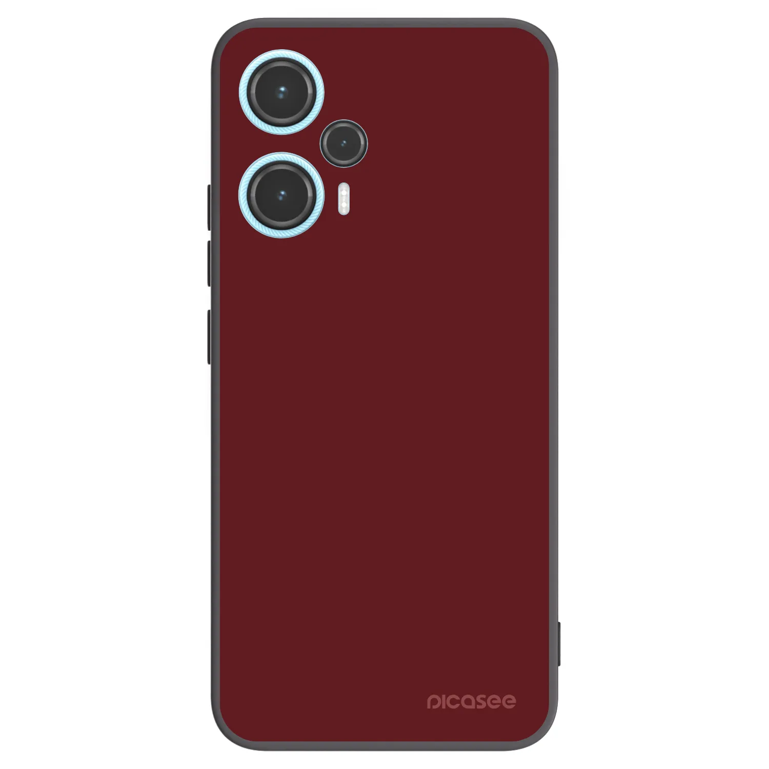 Picasee silikonový černý obal pro Xiaomi Poco F5 - Red Bliss