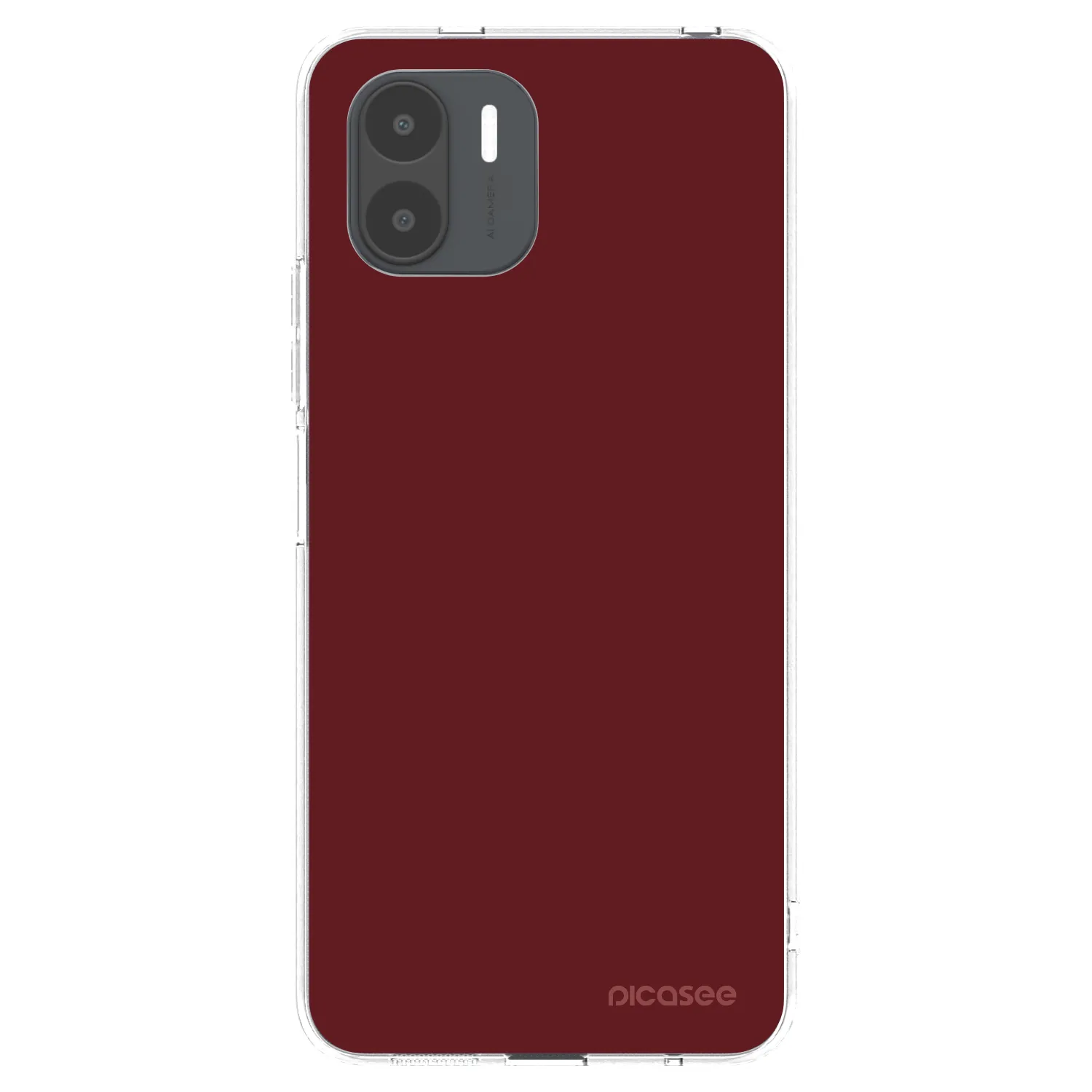 Picasee silikonový průhledný obal pro Xiaomi Redmi A2 - Red Bliss