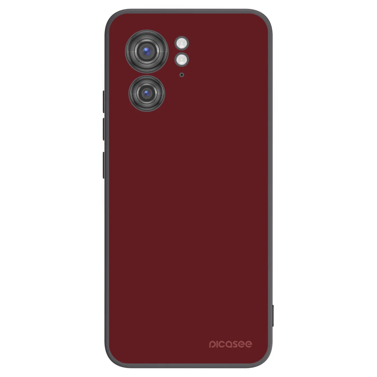 Picasee silikonový černý obal pro Motorola Edge 40 - Red Bliss