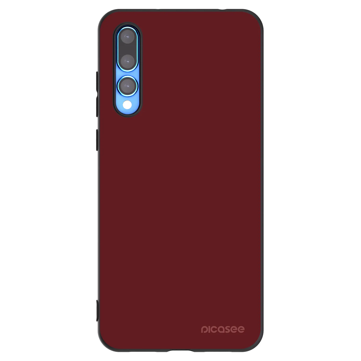 Picasee silikonový černý obal pro Huawei P20 Pro - Red Bliss