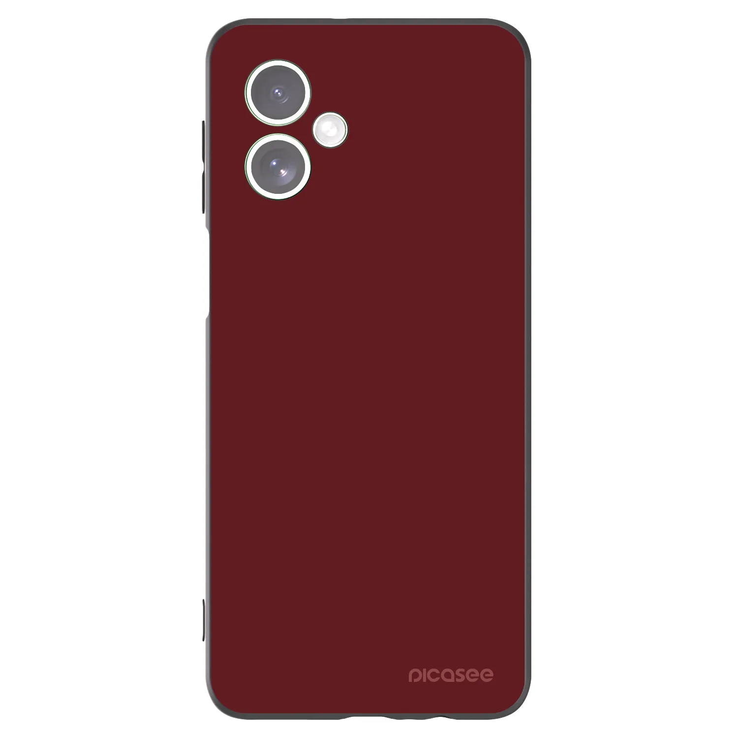 Picasee silikonový černý obal pro Motorola Moto G54 5G - Red Bliss
