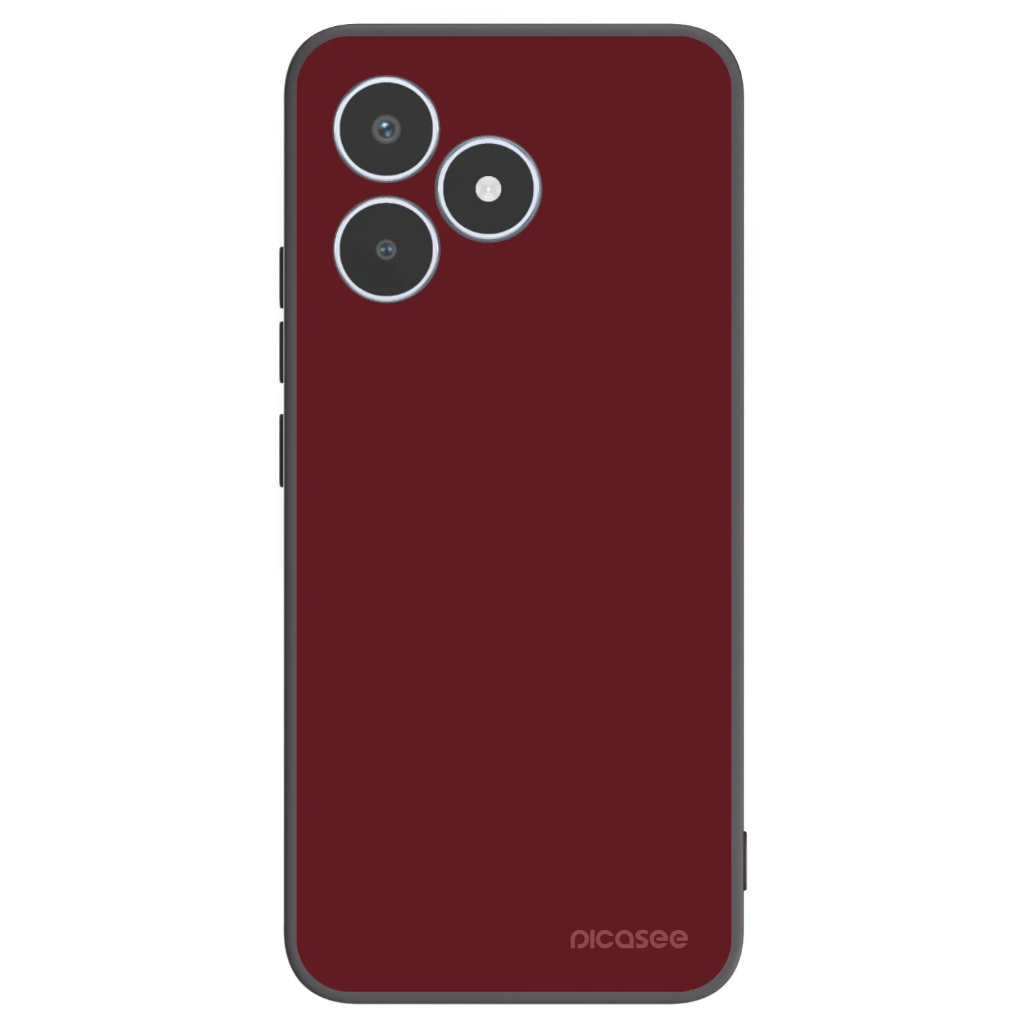 Picasee silikonový černý obal pro Realme C53 - Red Bliss