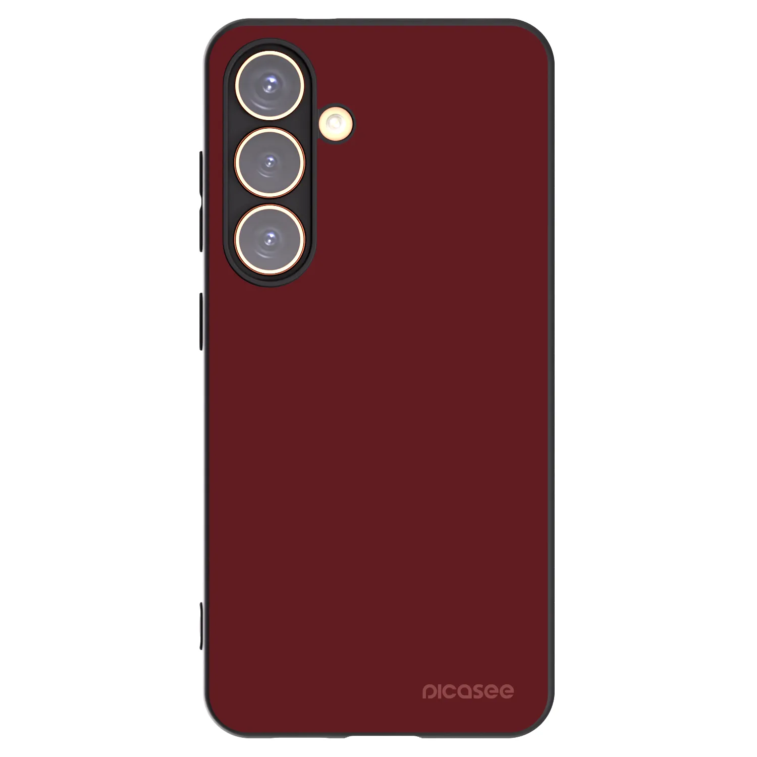 Picasee silikonový černý obal pro Samsung Galaxy S24 S921B 5G - Red Bliss
