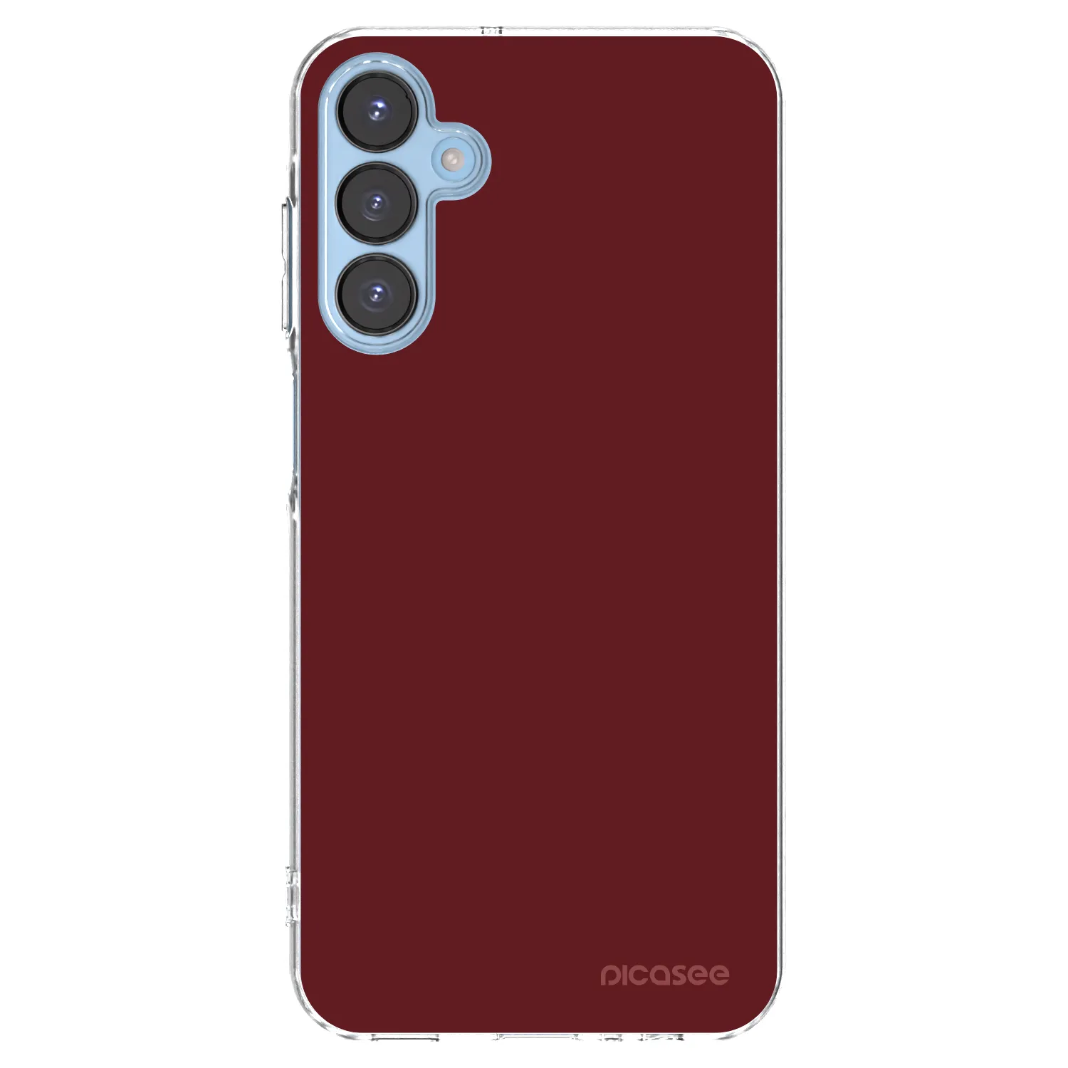 Picasee silikonový průhledný obal pro Samsung Galaxy A15 A156B 5G - Red Bliss